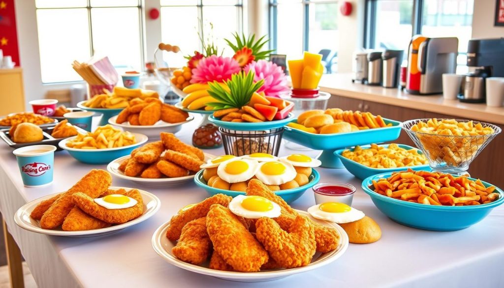 Raising Cane's Breakfast Catering Services