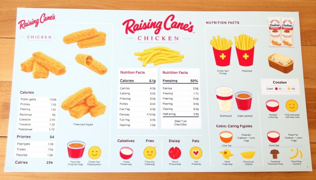 Raising Cane's Chicken Nutrition Facts