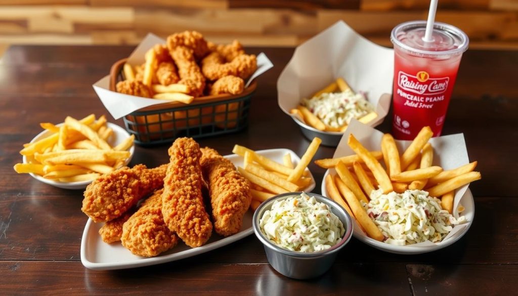 Raising Cane's Dairy-Free Dishes