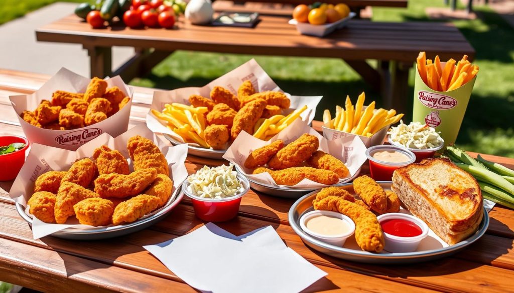 Raising Cane's Family Meal Options