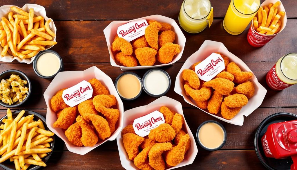 Raising Cane's Family Meal Packs