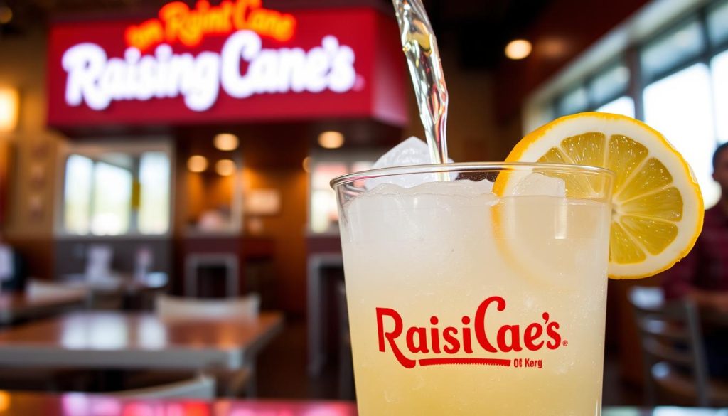 Raising Cane's Iced Beverage Preparation