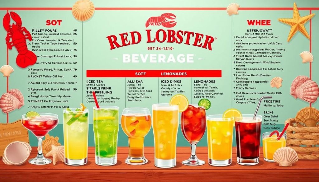 Red Lobster Beverage Menu for Affordable Dining