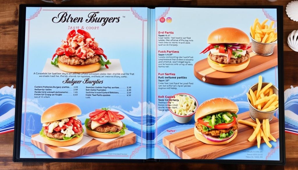 Red Lobster Burger Menu Promotions