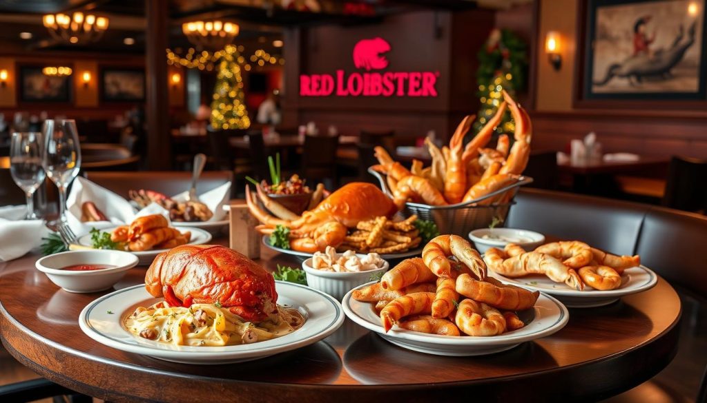 Red Lobster DoorDash Seasonal Menu