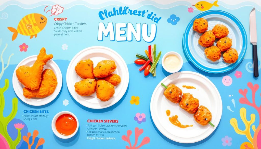 Red Lobster Kids Chicken Menu