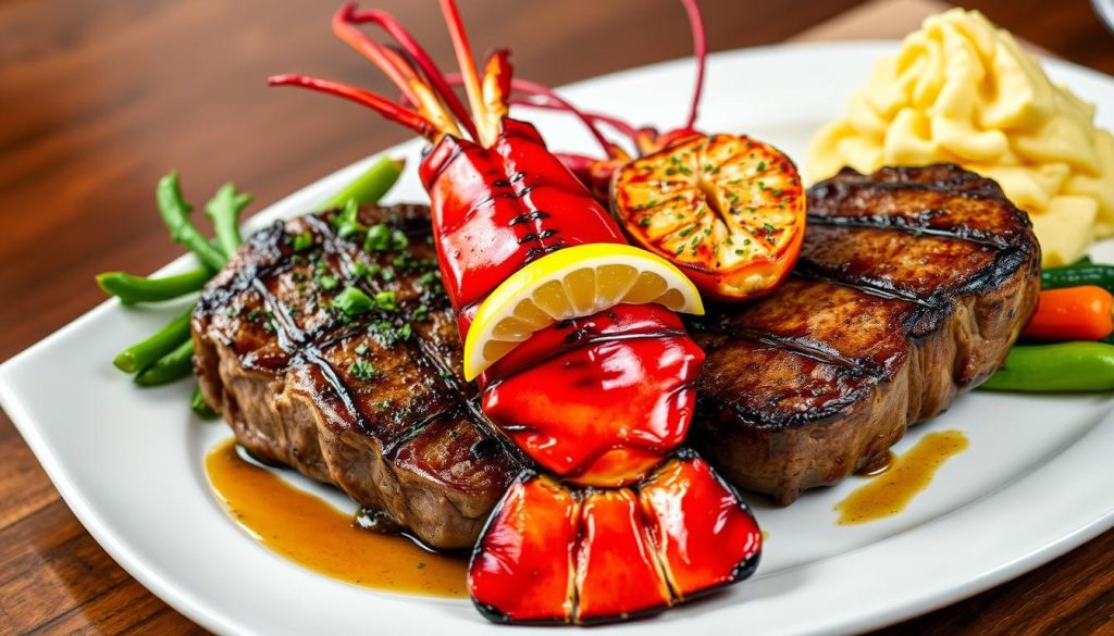 Red Lobster Land and Sea Surf and Turf Combinations