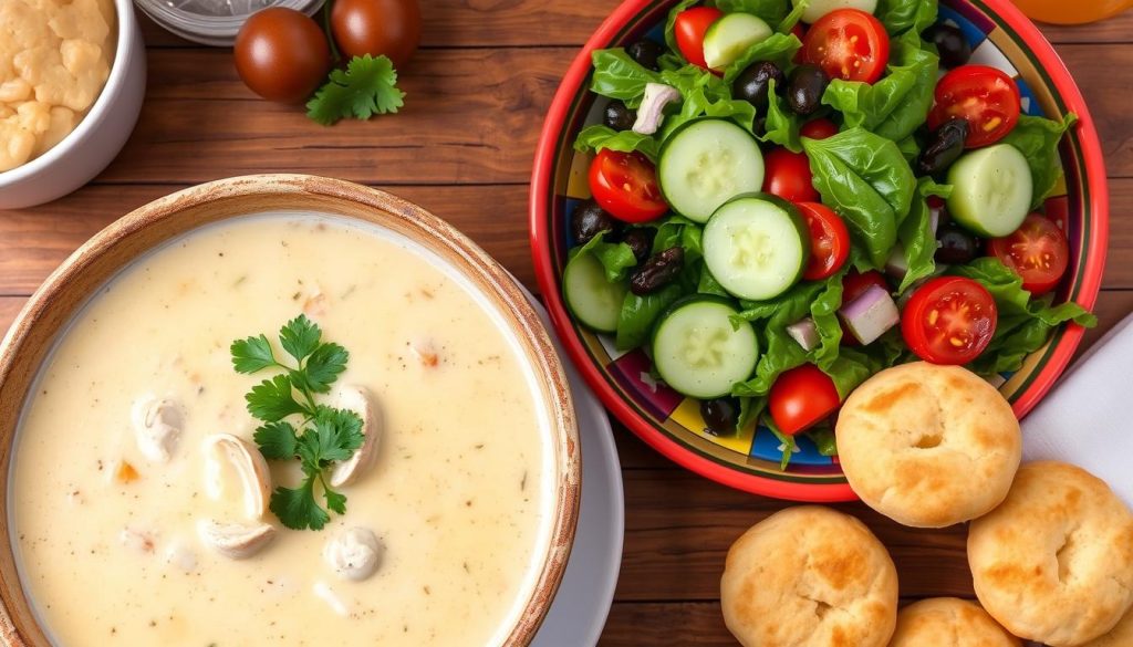 Red Lobster Soup and Salad Combo