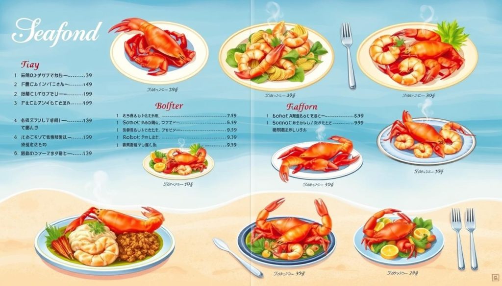 Red Lobster To-Go Menu Pricing