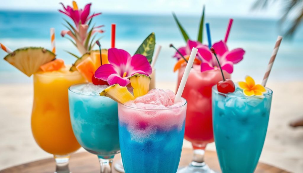 Red Lobster Tropical Frozen Cocktails