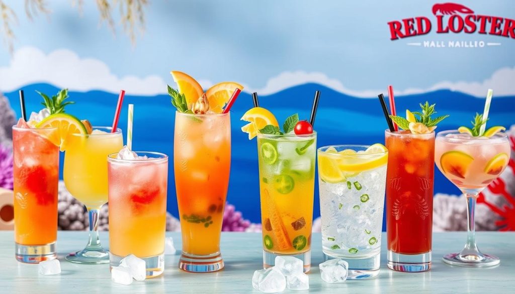 Red Lobster regional cocktail variations