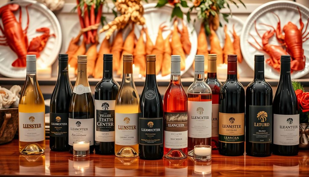 Red Lobster wine selection for seafood restaurant drinks