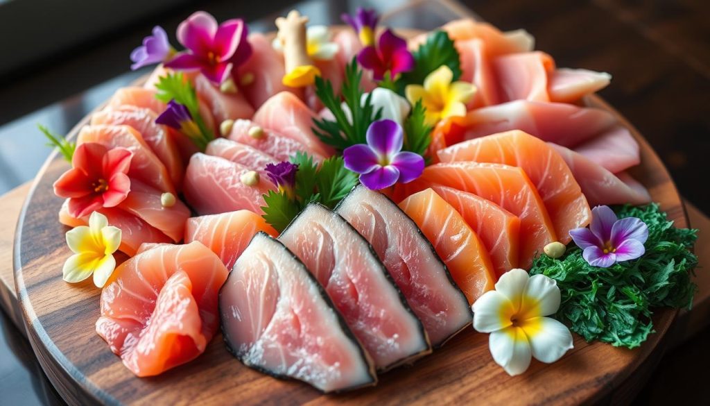 Sashimi Japanese Food Platter