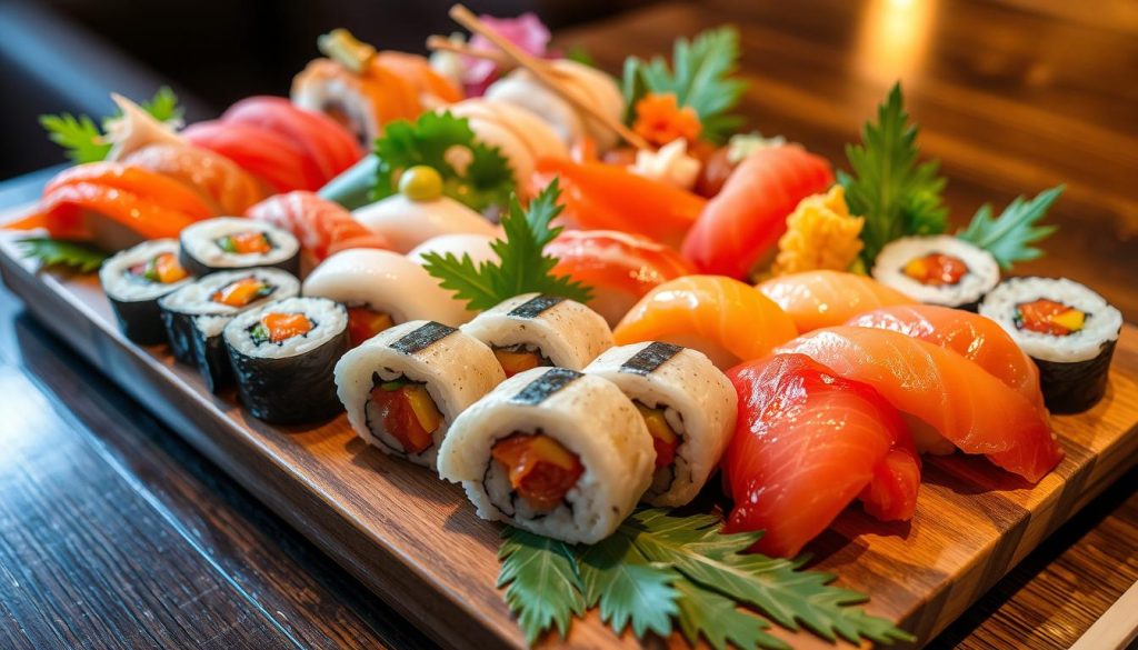 Sushi Dinner Combination Platters