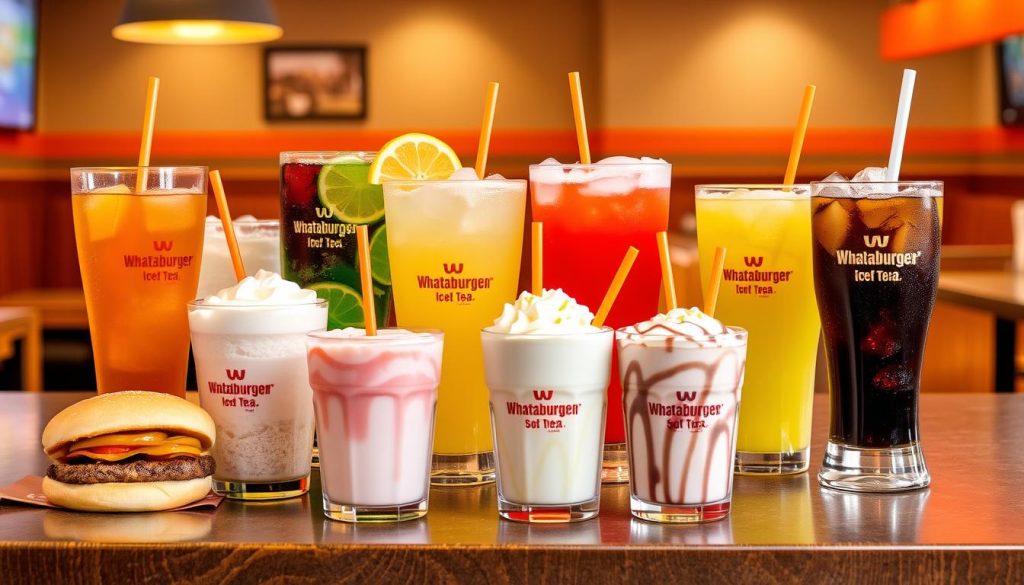 Whataburger Beverage Selection