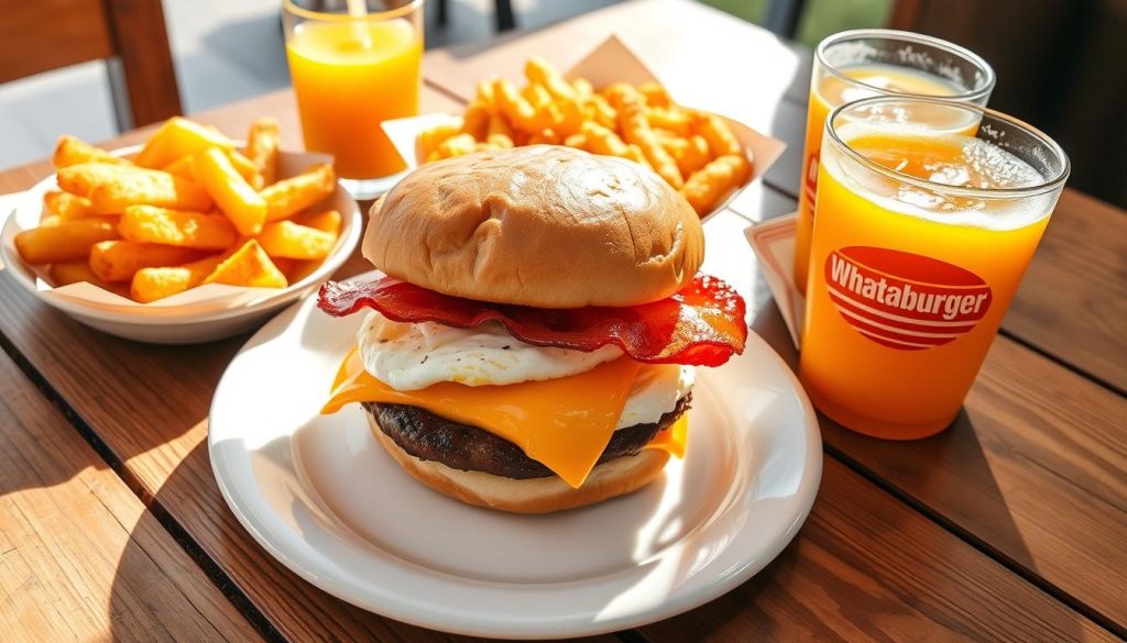 Whataburger Breakfast Combo Meals