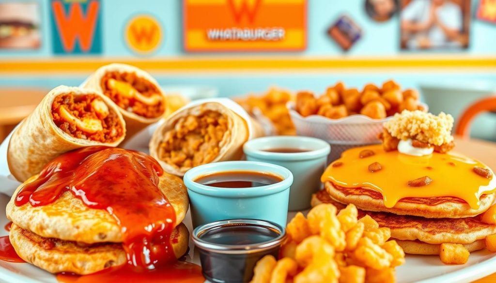 Whataburger Breakfast Sweet and Spicy Menu