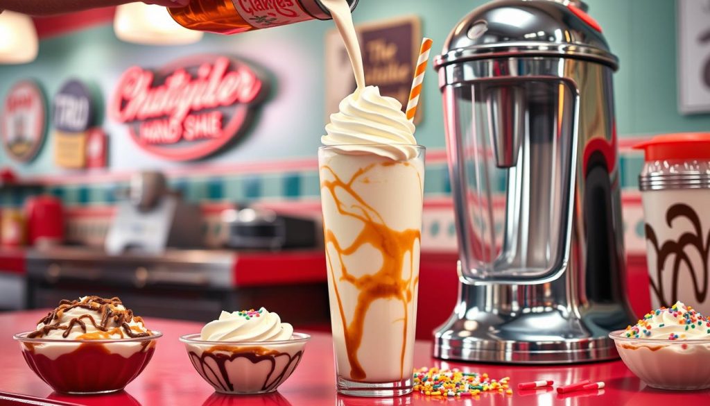 Whataburger Hand-Spun Shakes Preparation