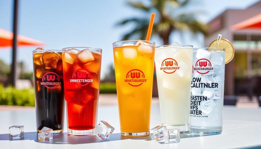 Whataburger Low Calorie Beverage Choices