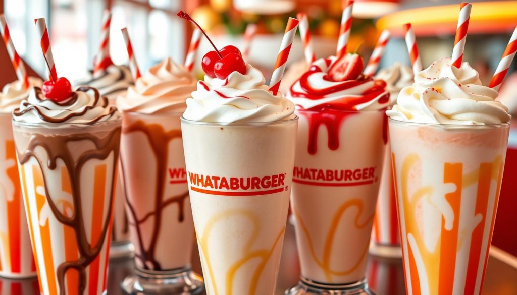 Whataburger Milkshakes Customer Favorites