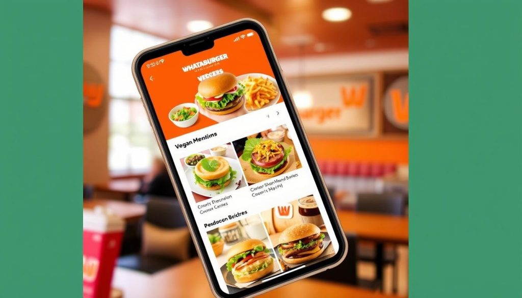 Whataburger Mobile App Vegan Ordering