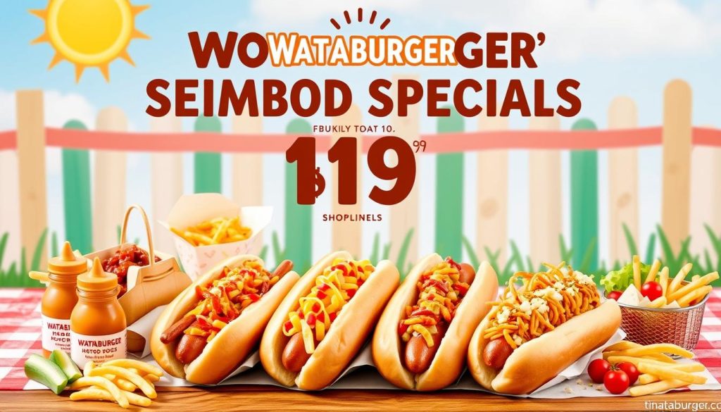 Whataburger Seasonal Hot Dog Specials