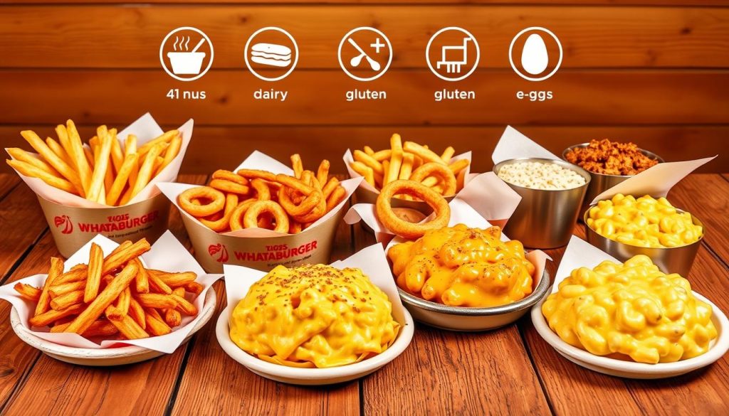 Whataburger Side Dishes Allergen Information