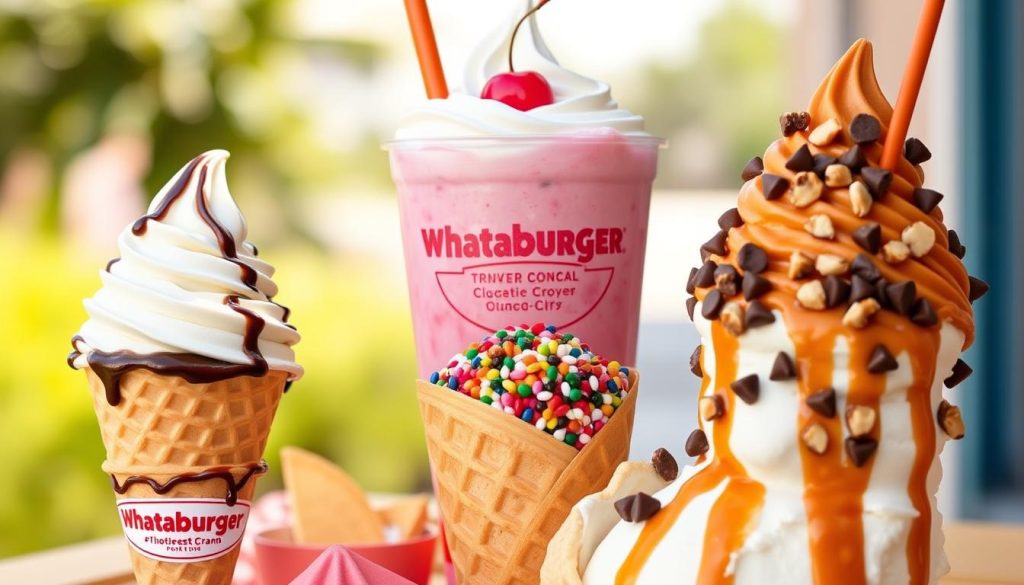 Whataburger ice cream desserts