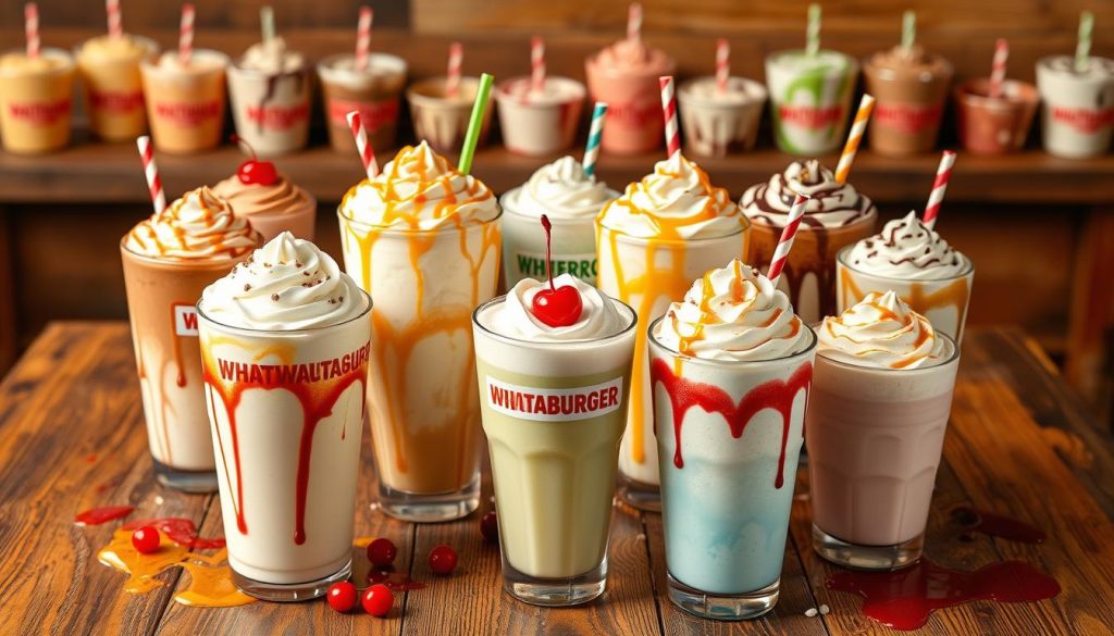 Whataburger milkshakes comparison