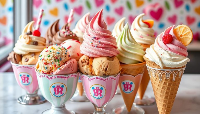 baskin robbins flavors menu