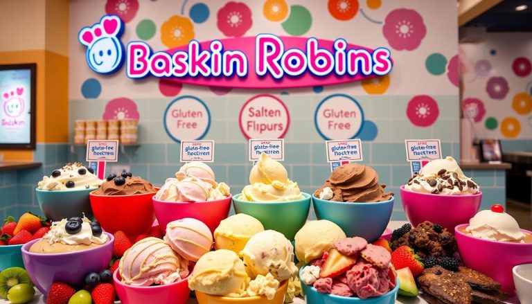 baskin robbins gluten free menu