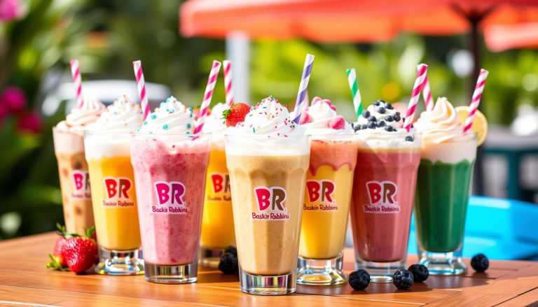 baskin robbins smoothie menu