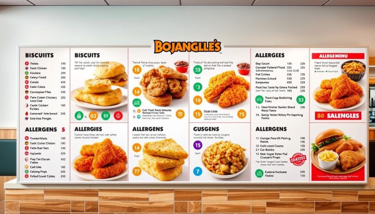 bojangles allergen menu