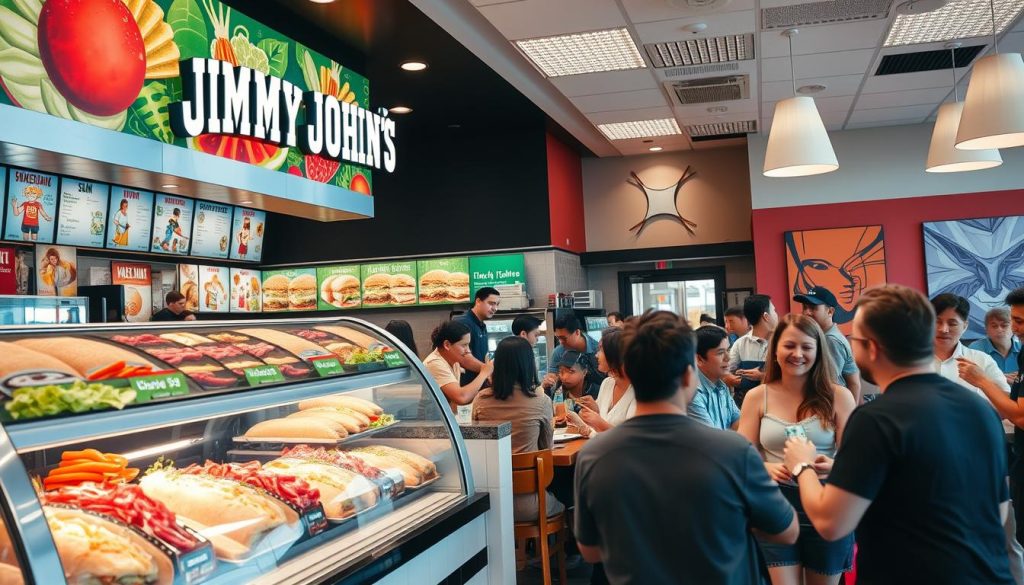 customer experience at Jimmy John's