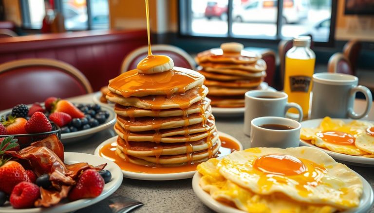 denny's pancakes menu