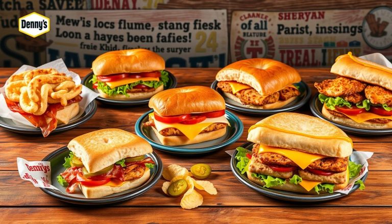 denny's sandwich menu