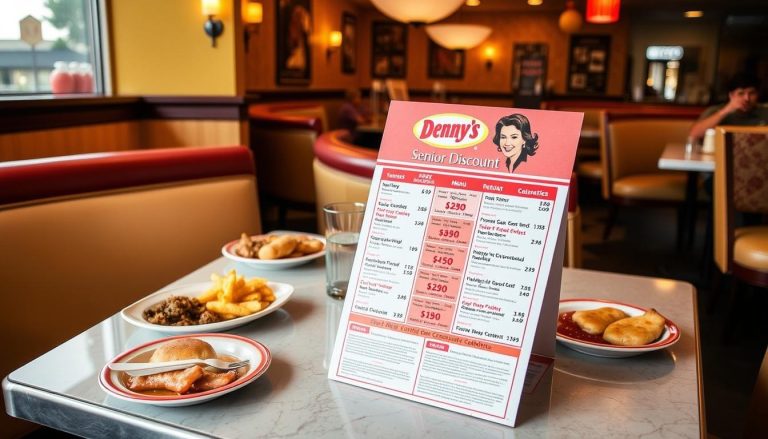 denny's senior discount menu