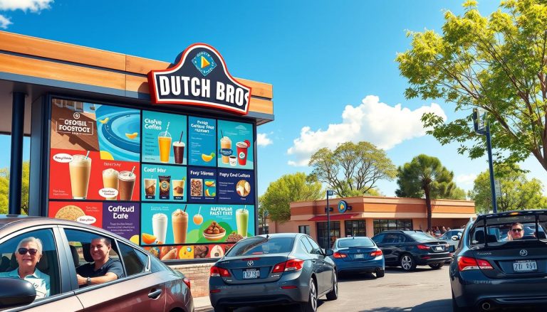 dutch bros drive thru menu