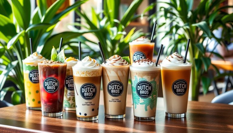 dutch bros gluten free menu