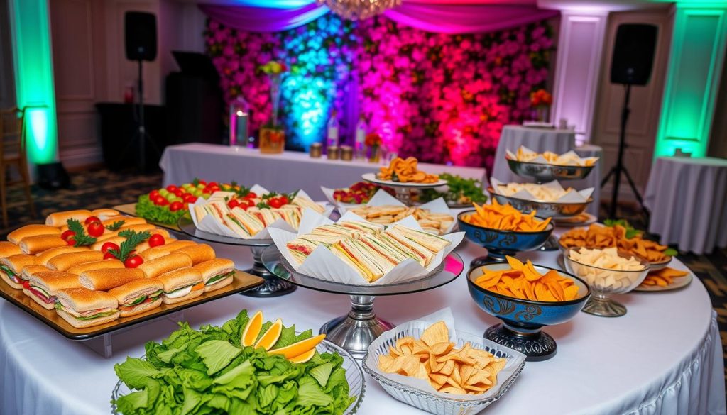 event catering menu