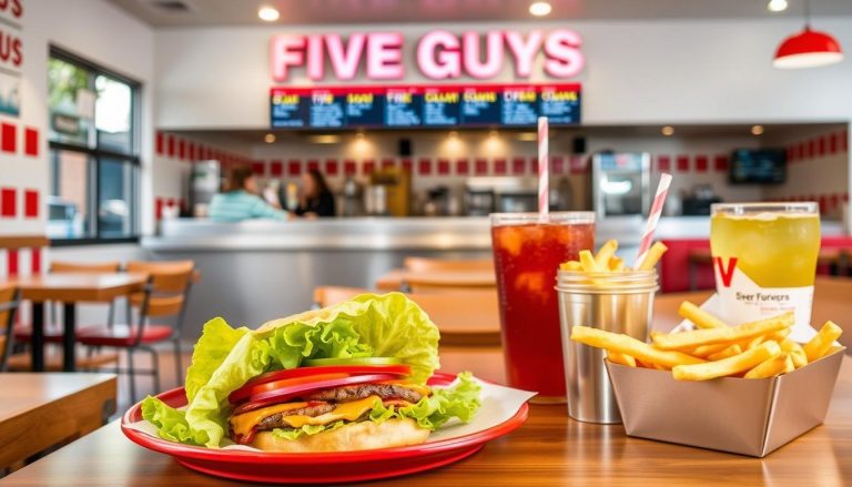 five guys gluten free menu