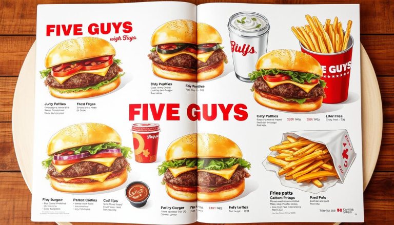 five guys menu canada