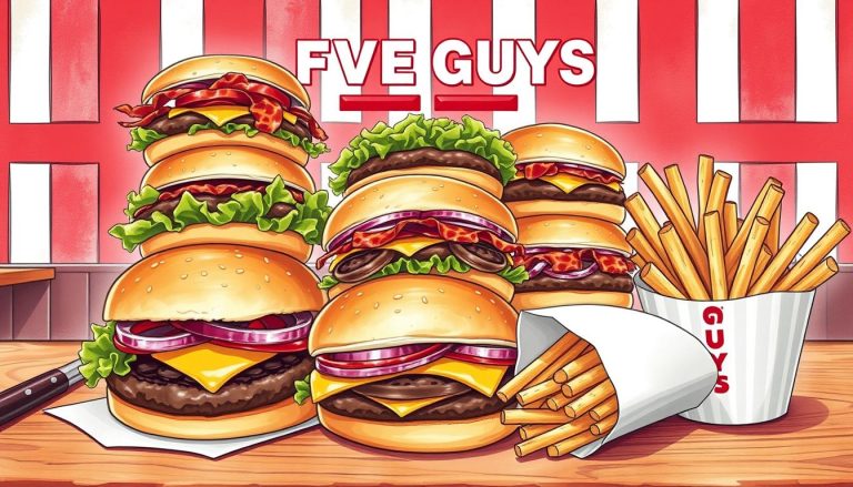 five guys uk menu