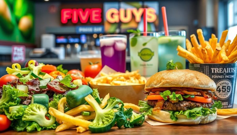 five guys vegetarian menu