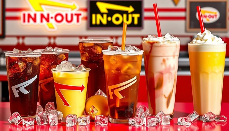 in n out drink menu