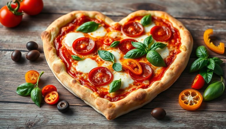 little ceasers heart pizza