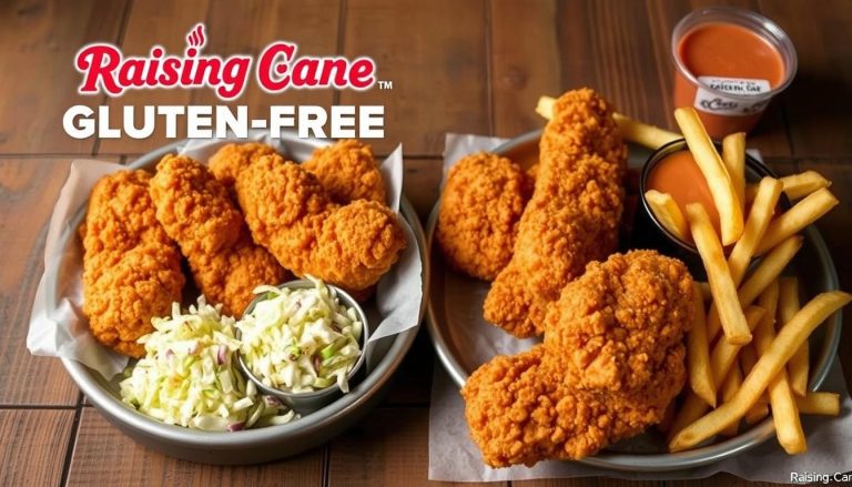 raising cane's gluten free menu