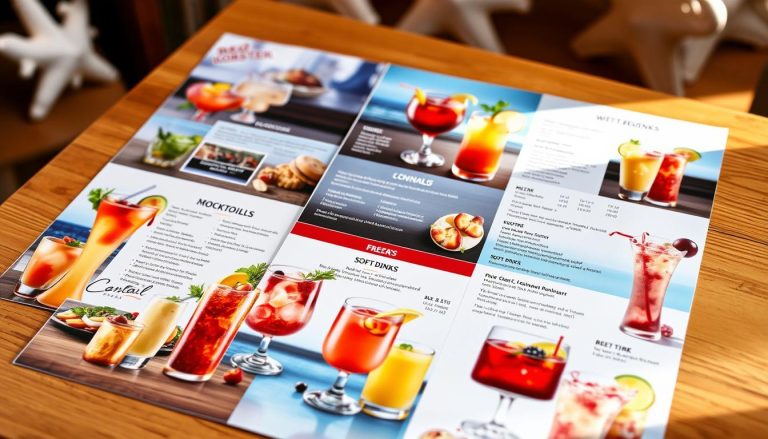 red lobster beverage menu