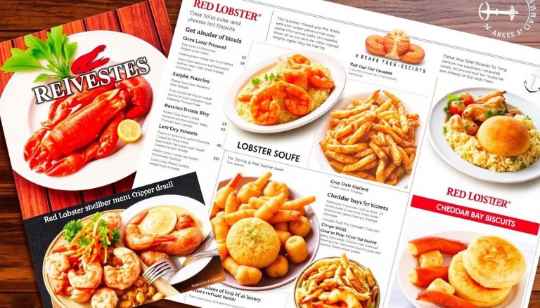 red lobster delivery menu