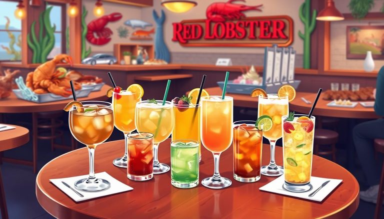 red lobster liquor menu